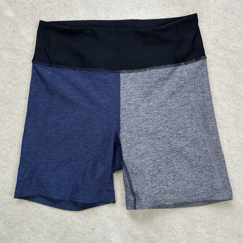 Outdoor Voices Colorblock Pull On Active Bike Shorts Women's XS Gym Training